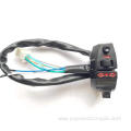 Motorcycle handlebar control Left right switch combination